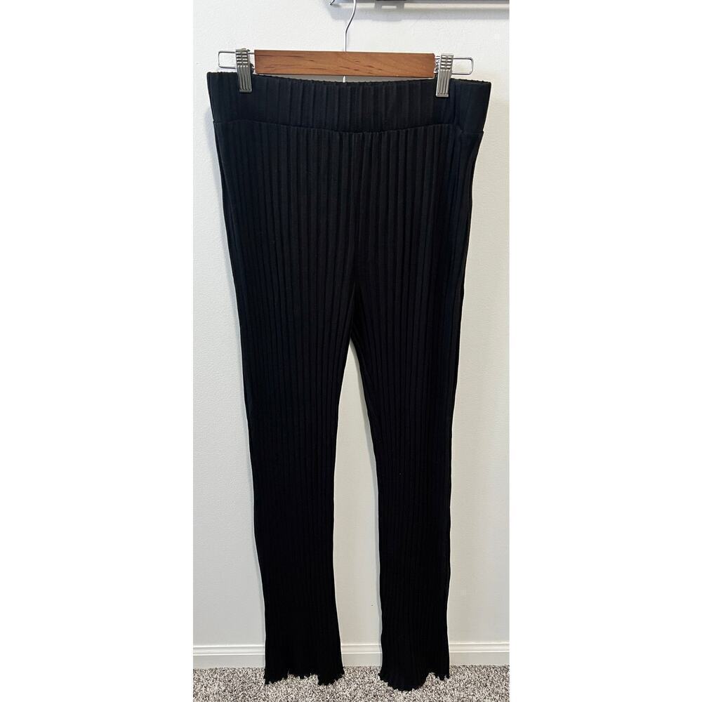 Nation LTD ribbed women's size medium black pants